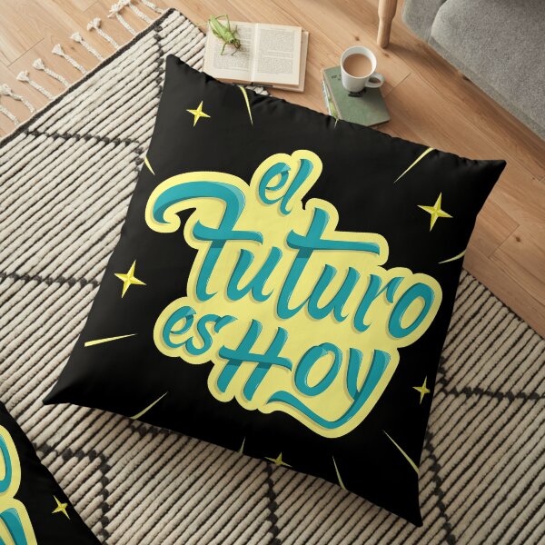the Future is today Floor Pillow