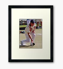 M.B.A. Bowler no. a304 Framed Print