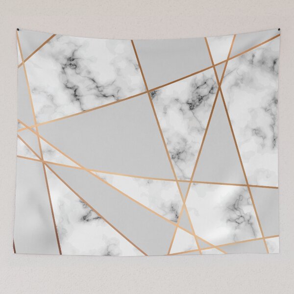 Item preview, Copper smokey marble geo designed and sold by marbleco.