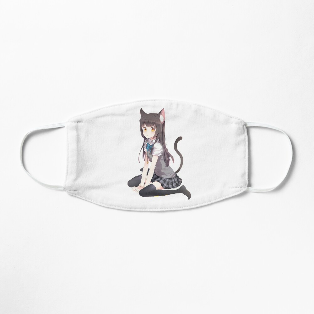 Anime Cat Girl Mask By Deniz29 Redbubble