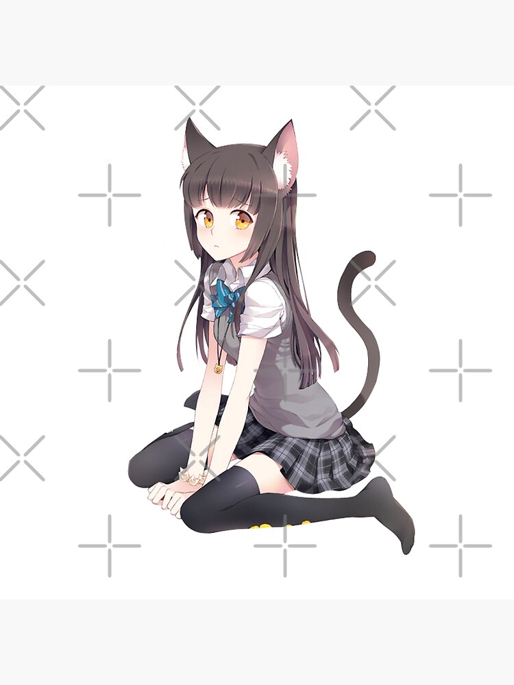 Anime Cat Girl Poster for Sale by deniz29