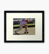 M.B.A. Bowler no. a358 Framed Print