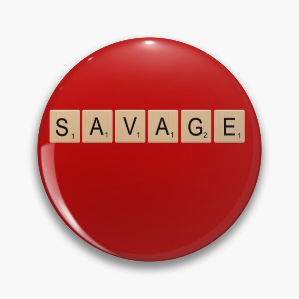 Item preview, Savage Scrabble Letters designed and sold by iGotAnswersSway.