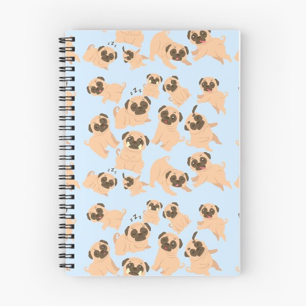 Item preview, Funny cute pug Pattern on face mask designed and sold by hibamar.