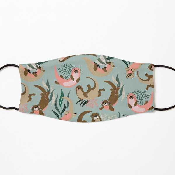 Otter Collection - Mint Palette Kids Mask