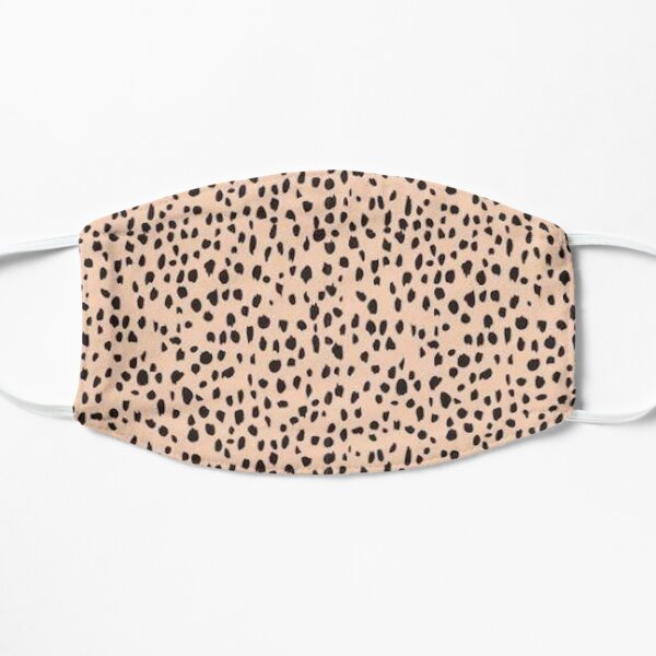 cheetah print mask Flat Mask