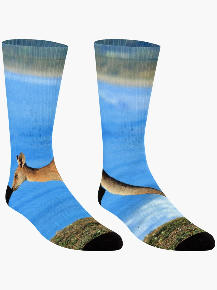 Imagen 3 de 5, Calcetines con la obra New Roo, diseñada y vendida por evolutionx.