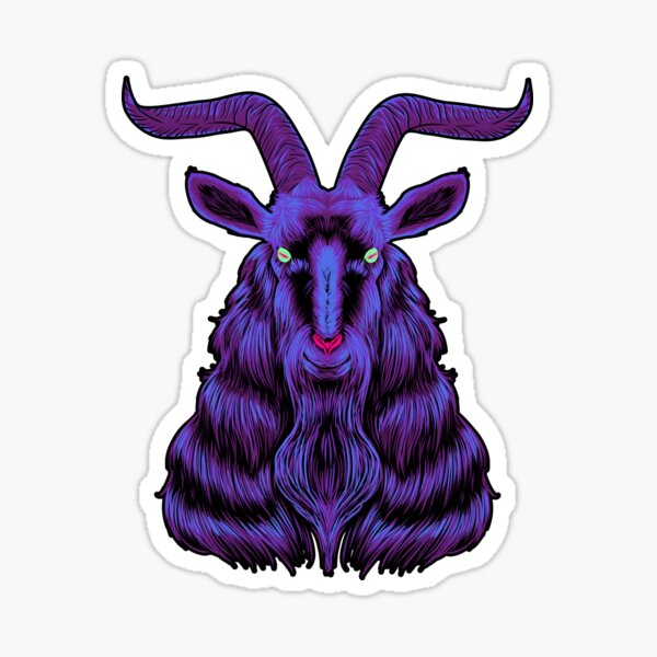 Space Goat Sticker