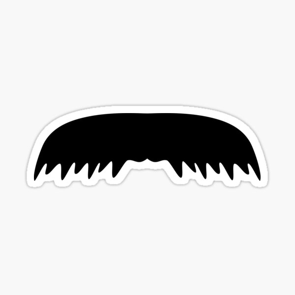 Mustache Mania - The Walrus Sticker