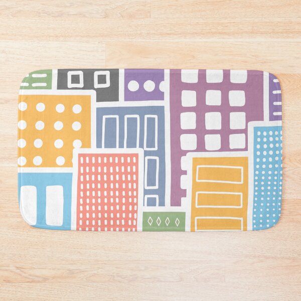 Item preview, Rainbow Pastel Buildings designed and sold by passionatelyem.