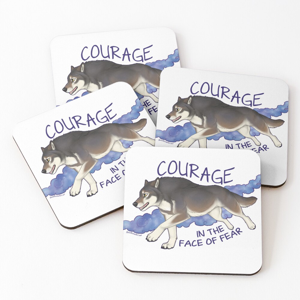 Item preview, Coasters (Set of 4) designed and sold by TalksToDogs.