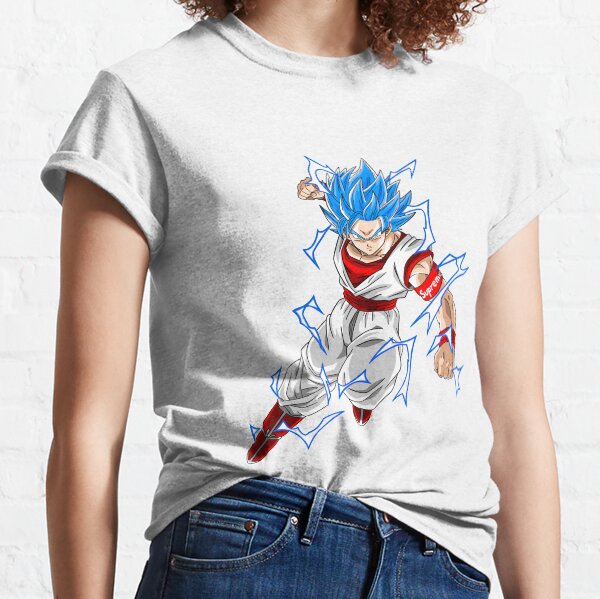 Supreme Goku SSJ Blue T-shirt classique