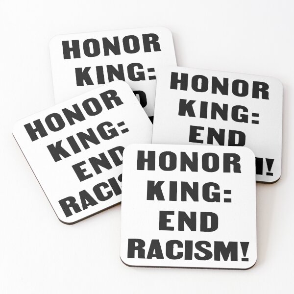 Item preview, Honor King - End Racism! designed and sold by Slydell1.