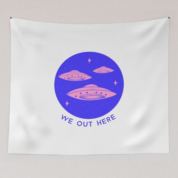 Item preview, UFOs - We out here designed and sold by bohoDecor.