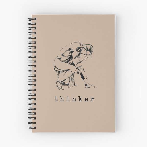 Item preview, The Thinker (brown) designed and sold by mandeegirl17.