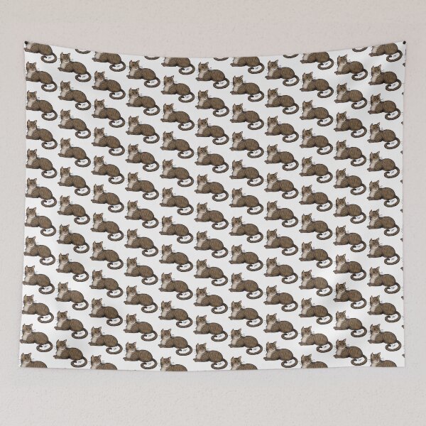 Item preview, Cat - American Shorthair Brown - Tabby designed and sold by Jennifer Stolzer.