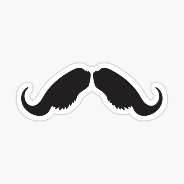 Mustache Mania - The Bavarian Sticker