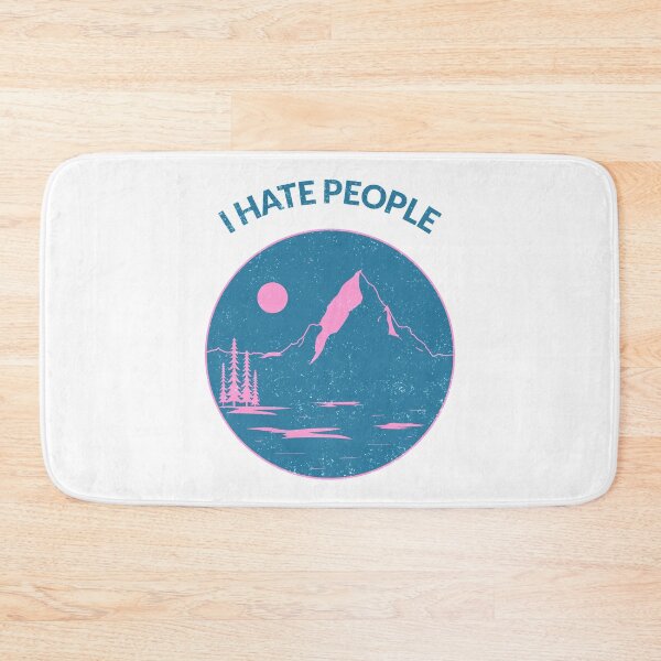 Item preview, I hate people designed and sold by bohoDecor.