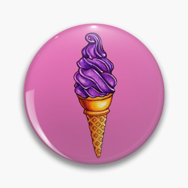 Item preview, Purple Ice Cream Pattern designed and sold by Kelly  Gilleran.