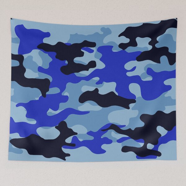 Item preview, Blue Camo designed and sold by Gonzaga4.