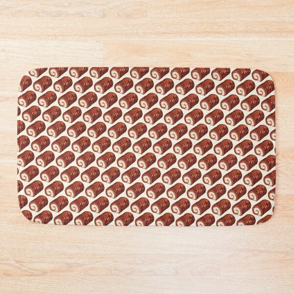 Item preview, Chocolate Swiss Roll Cake Pattern designed and sold by Kelly  Gilleran.