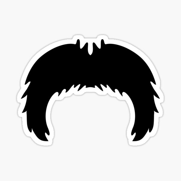 Aperçu de l'œuvre Moustache Mania - Le fer à cheval hirsute créée et vendue par BAYSTALT.