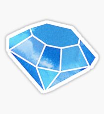 Watercolor Diamond Sticker