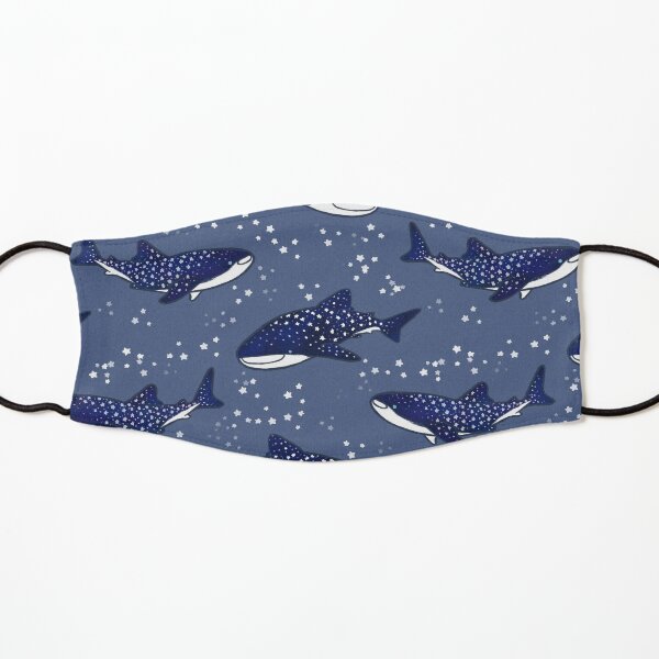 Starry Whale Sharks (Dark version) Kids Mask