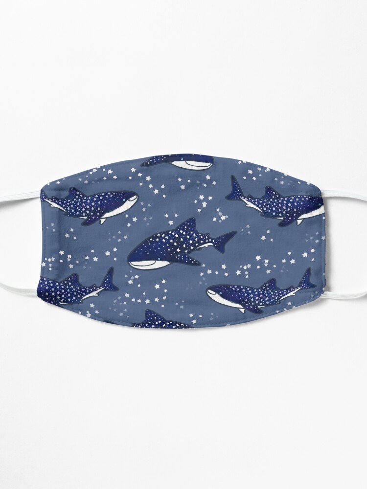 Alternate view of Starry Whale Sharks (Dark version) Mask