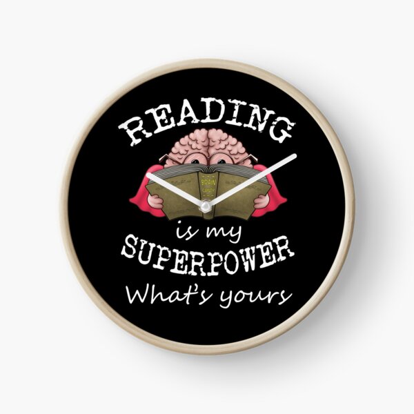 Item preview, Reading Is My Superpower What’s Yours Book Lover Gift designed and sold by T-minus.