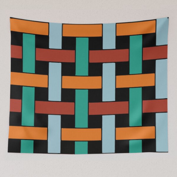 Item preview, Plaited Ribbons Pattern designed and sold by Zilpa’s Prints.