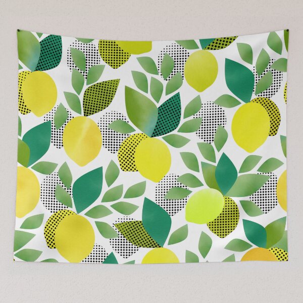 Item preview, Watercolor Lemon Grove designed and sold by inkblotcreative.