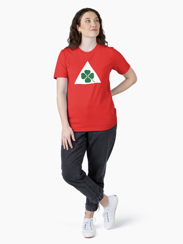 Thumbnail 4 of 7, Essential T-Shirt, Quadrifoglio Classic Alfa Romeo designed and sold by AutomotiveArt.