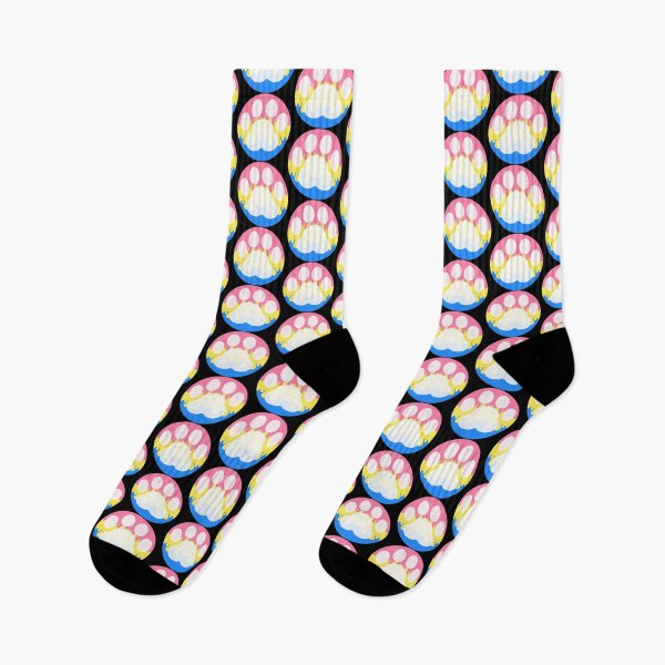 Item preview, Pansexual Paw Print designed and sold by raindropfennec.