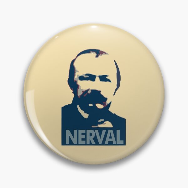 Item preview, Gerard De Nerval Political Parody designed and sold by whatyoulove.