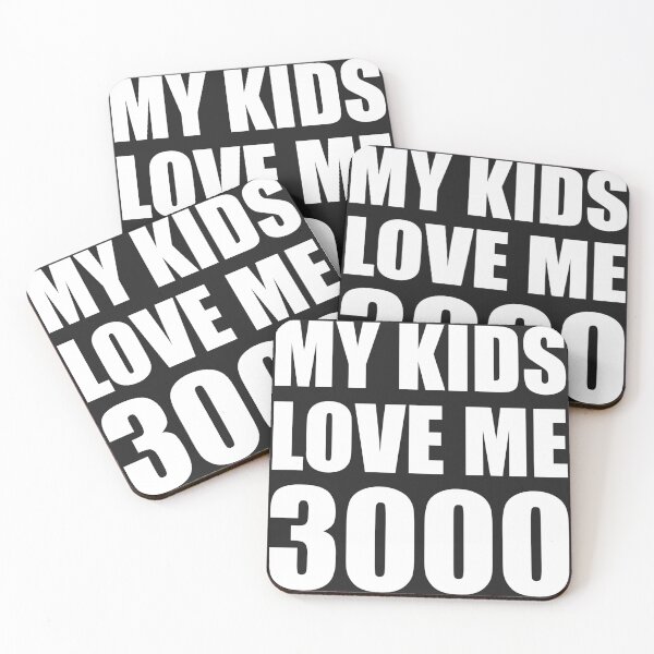 Item preview, My Kids Love Me 3000 designed and sold by SmirkingDesigns.