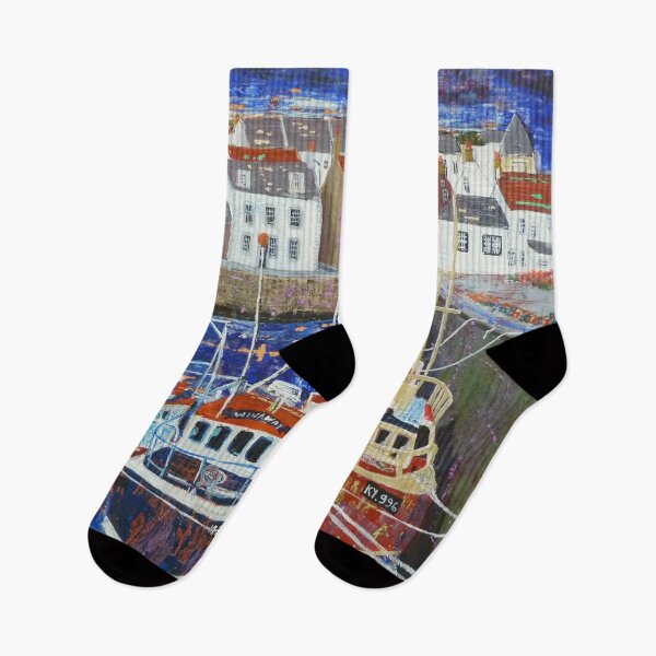 Item preview, Pittenweem Harbour designed and sold by Jan Palmer.