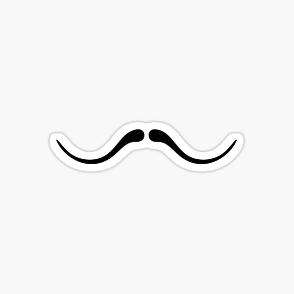 Mustache Mania - The Petite Sticker
