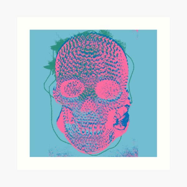 Skull VIII Art Print