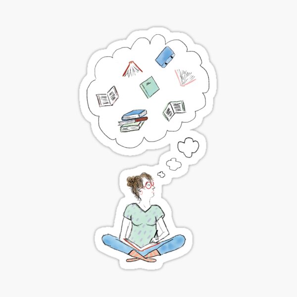 Bookish Sticker