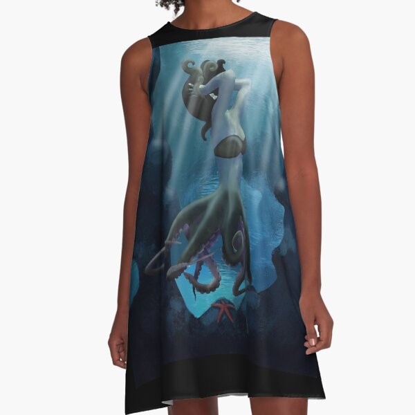 Artikel-Vorschau von Unterwelt Octopus Mermaid, designt und verkauft von WillowWhips.