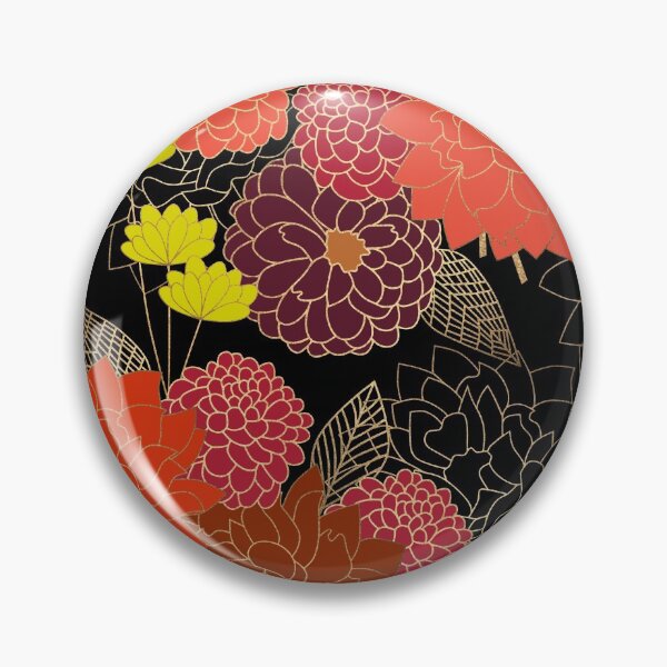 Item preview, Dahlias designed and sold by inkblotcreative.