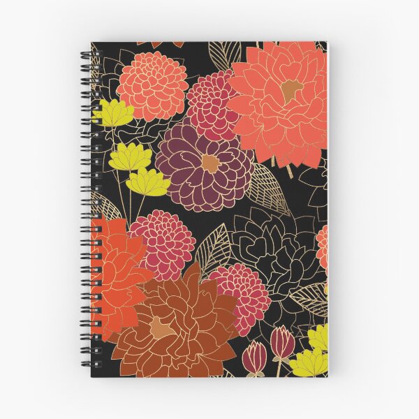 Item preview, Dahlias designed and sold by inkblotcreative.
