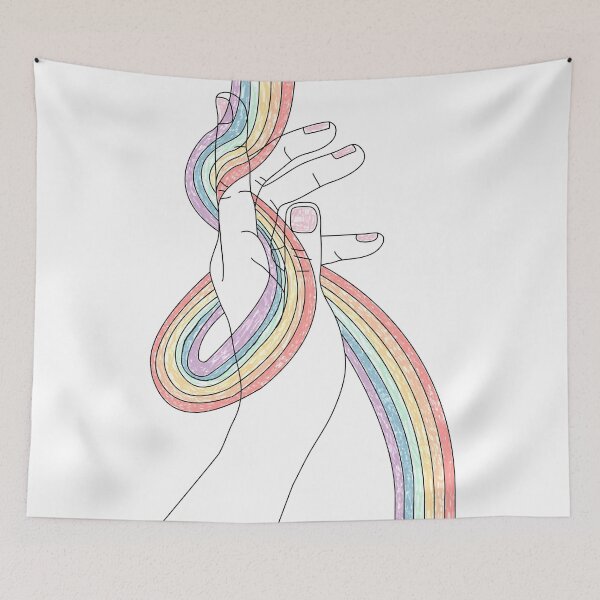 Item preview, Rainbow in my hand designed and sold by Maria Caballer.