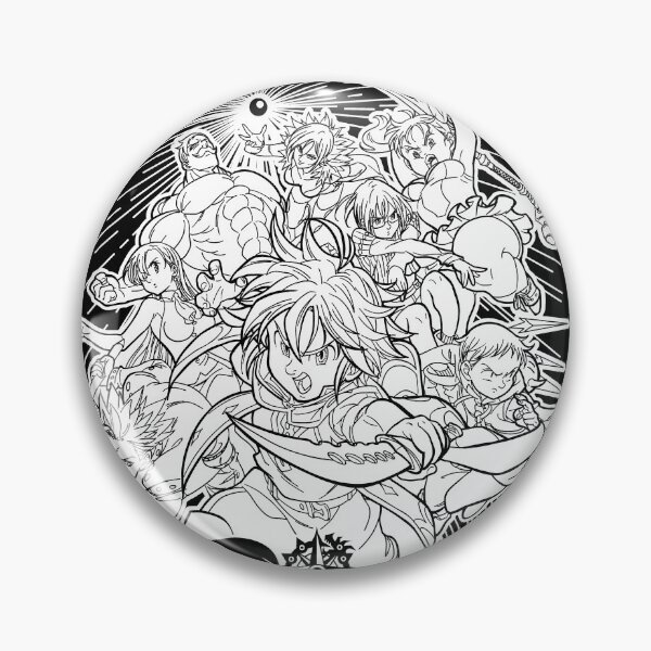 Deadly warrior Pin