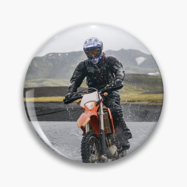 Item preview, Enduro  Dirt Bike Crossing a Stream designed and sold by Tim Thompson.