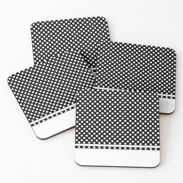 Item preview, Black and White Polka Dots Pattern designed and sold by IoanaHraball.