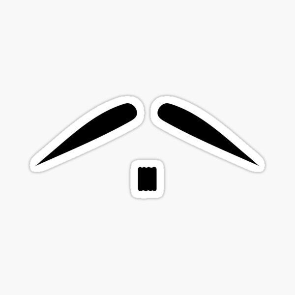 Mustache Mania - The Pretentious Sticker