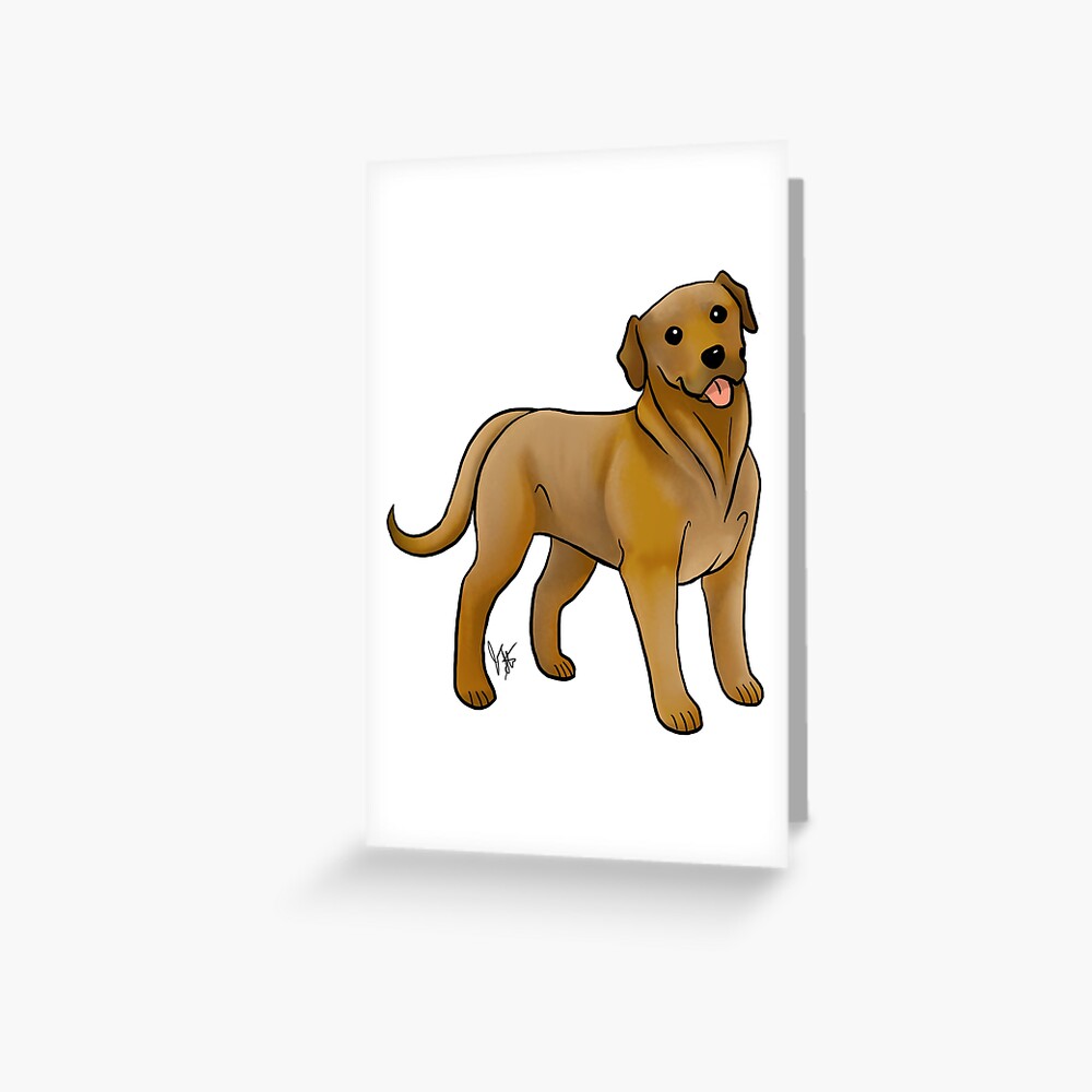 Broholmer Greeting Card
