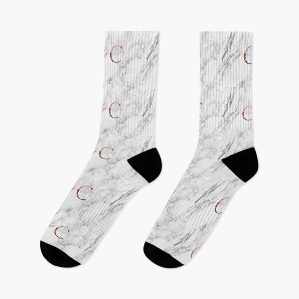 Item preview, Monogram rose marble C designed and sold by marbleco.